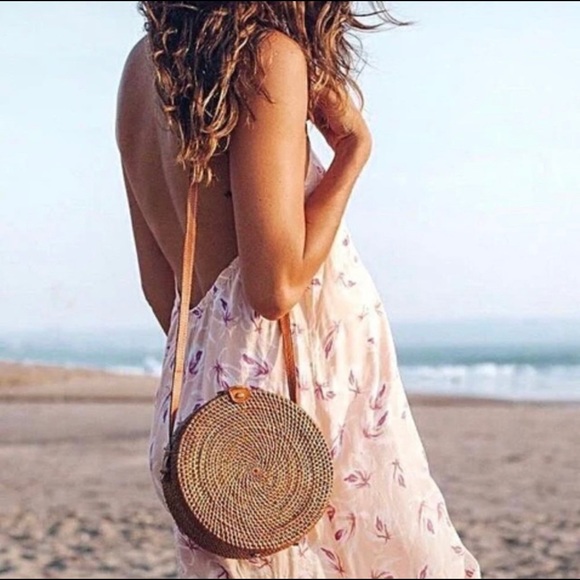 Round Rattan Bag - Picture 5 of 5